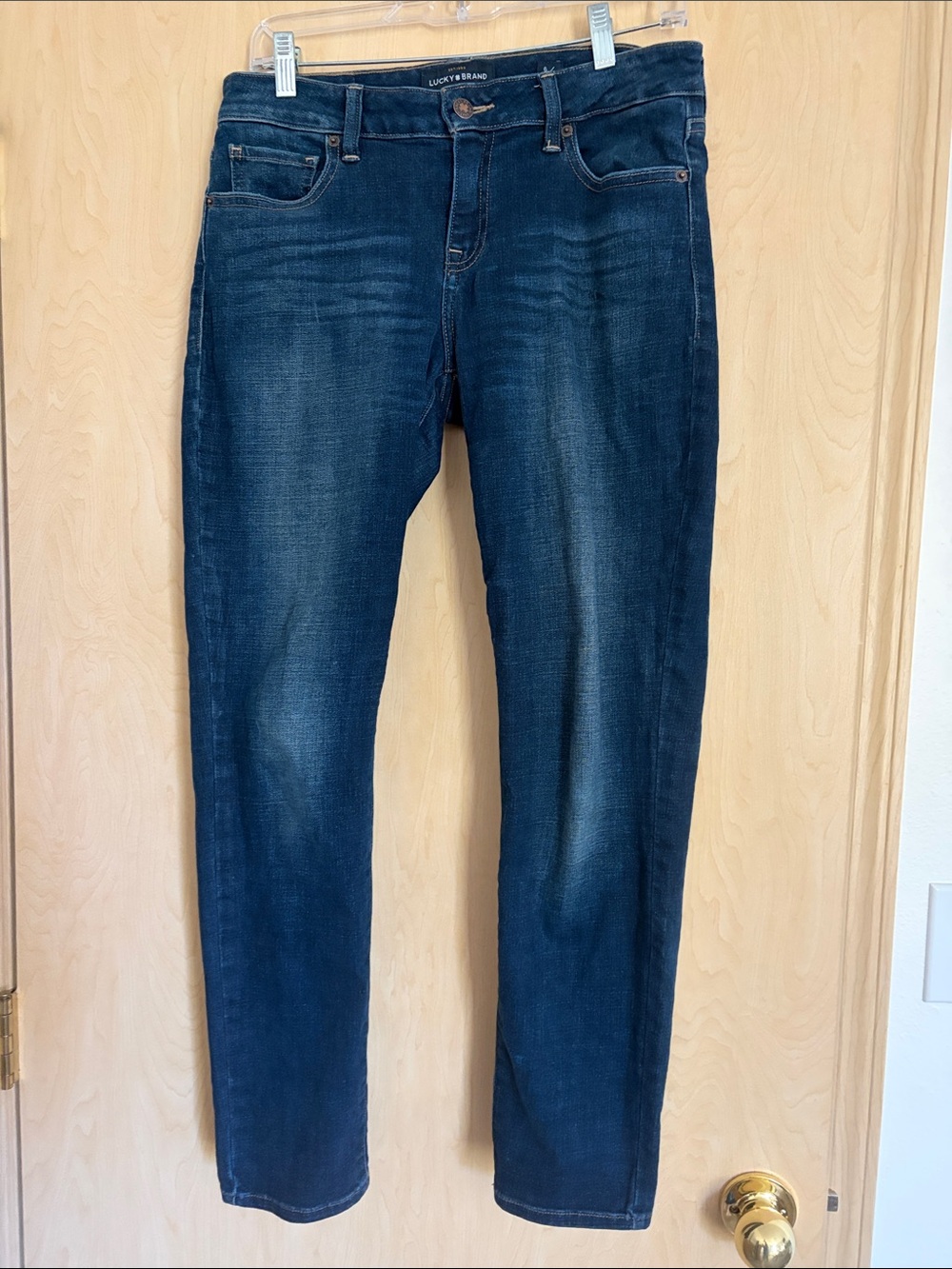 Lucky Brand Women's Dark Indigo Skinny Jeans